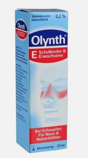 JOHNSON & JOHNSON Olynth 0,1% für Schulkinder und Erwachsene Nasenspray 15 ml PZN 04300124 AICP