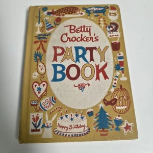 Vintage 1960 Betty Crocker’s Party Book - First Edition - First Printing - Picture 1 of 7