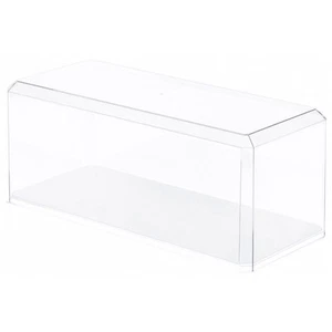 Pioneer Plastics Clear Case for 1:18 Scale Cars (Mirrored) 13" W x 5.5" D x 5" H - Picture 1 of 2