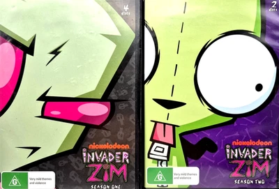 Invader Zim: The Complete Series | Season 1 & 2 (DVD, 6 Discs) NEW - Image 1 of 2