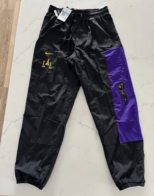 Nike Los Angeles Lakers City Edition Courtside NBA Pants DZ0034-010 Men’s MEDIUM - Image 1 of 4