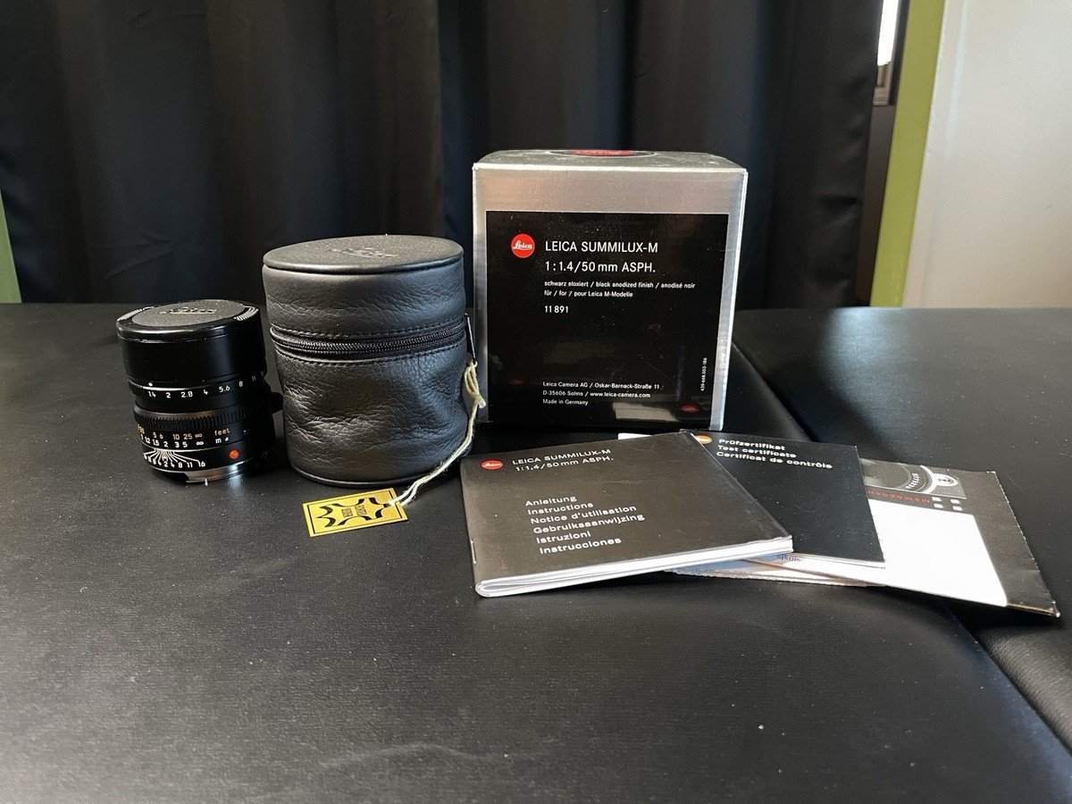 Leica SUMMILUX-M 50mm Focal f/1.4 Camera Lenses for sale - eBay Leica SUMMILUX-M 50mm Focal f/1.4 Camera Lenses for sale - eBay