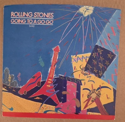 Going To A Go Go-Live (US) 1982 7" PS Vinyl Single-The Rolling Stones (RS 21301) - Image 1 of 4
