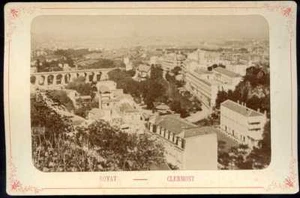 ROYAT-CLERMONT - Photo Format Cabinet fin XIX - Picture 1 of 1
