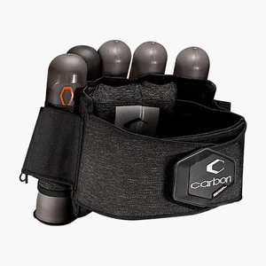 Paquete de 4 arnés CRBN CC - negro / brezo - pequeño / mediano - paintball - Imagen 1 de 7