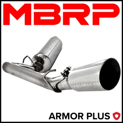 Sistema de escape trasero Cat MBRP Armor Plus 2,5" para Jeep Wrangler 97-99 2,5 L 4,0 L Foto 1 de 2