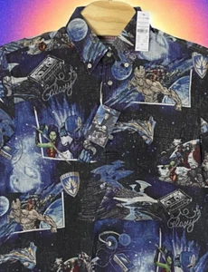 Reyn Spooner Marvel Comics Guardians of the Galaxy Mens Med Shirt Polo style NWT - Picture 1 of 13