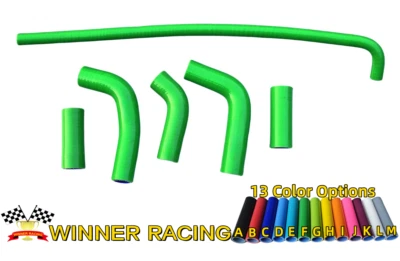 Manguera de radiador de silicona para Kawasaki Ninja 250R Ex250 2008-2012 2009 10 11 verde Foto 1 de 4