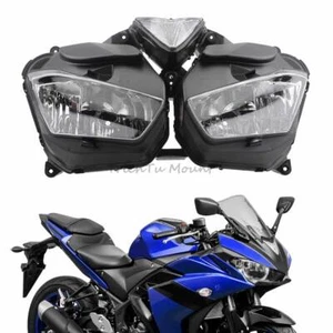 Front Headlight Assembly Housing Fit For Yamaha YZF-R25 YZF R25 YZF R3 2013-2018 - Foto 1 di 23