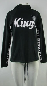 Los Angeles Kings NHL Hands High Women's Black Long Sleeve Pull-Over Hoodie - Picture 1 of 7