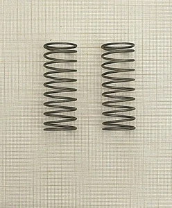 2x Druckfeder, nichtrostend, Außen Ø23,6mm - Länge 60mm - Draht Ø1,6mm (I1552) - Bild 1 von 2