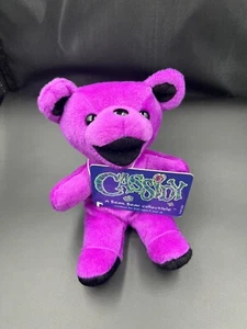 NEW Liquid blue Grateful dead￼ beanie bear “CASSIDY” NWT Rare  Steven Smith - Picture 1 of 4