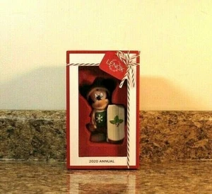 Lenox Disney Mickey Mouse Let It Snow Annual Christmas Ornament 2020 New In Box - Picture 1 of 3