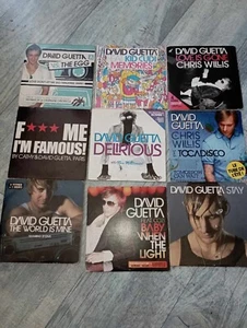 david guetta cd 2 titres techno dance RNB, disco, LOT DJ discothèque - Imagen 1 de 1