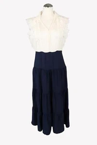 Sandro Damen Kleid Gr. 34 (FR 36) Mehrfarbig Viskose Kleid A-Linie Dress - Bild 1 von 4