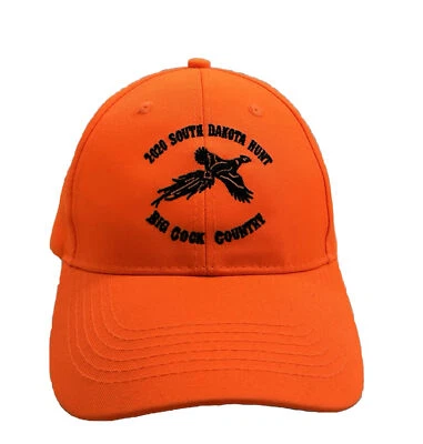Кепка South Dakota Hunt Big Cock деревенская с ремешком сзади кепка 2020 безопасная оранжевая - Изображение 1 из 4