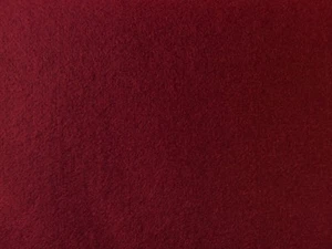 BURGUNDY ACRYLIC FELT-72” WIDE-SCHOOL CRAFT-POKER TABLE FABRIC-SOLD BY YARD. - Picture 1 of 1