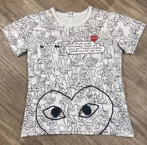 Comme Des Garcons Play Matt Groening The Simpsons T Shirt M Size - Bild 1 von 13