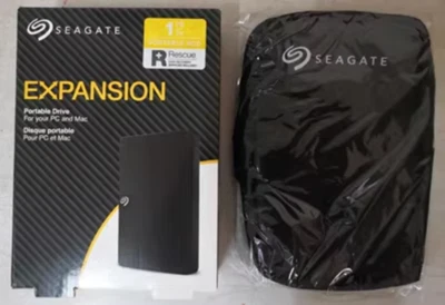 Seagate 500GB 1TB 2TB 4TB 5TB Eternal Hard Drive PC Mac Portable Drive USB 3.0 - Image 1 of 4