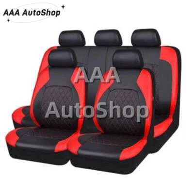 Funda de asiento apta para Ford Focus 2000-2022 protector de cojín delantero trasero alfombrilla de cuero Foto 1 de 4