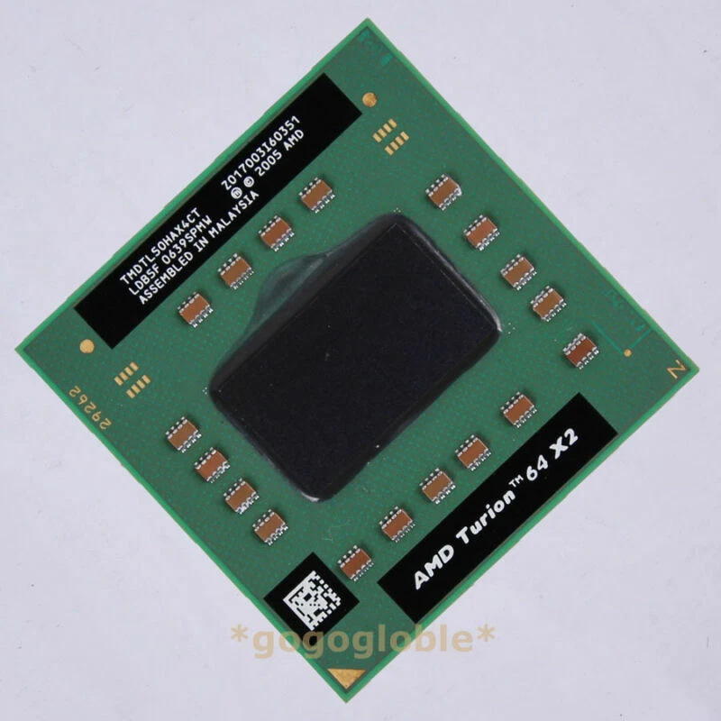 Working AMD Turion 64 X2 TL-50 1.6 GHz TMDTL50HAX4CT 800 MHz CPU Processor - Image 1 of 1