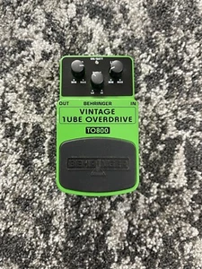Pedal efecto guitarra raro distorsión Overdrive tubo Behringer TO800 vintage - Imagen 1 de 6