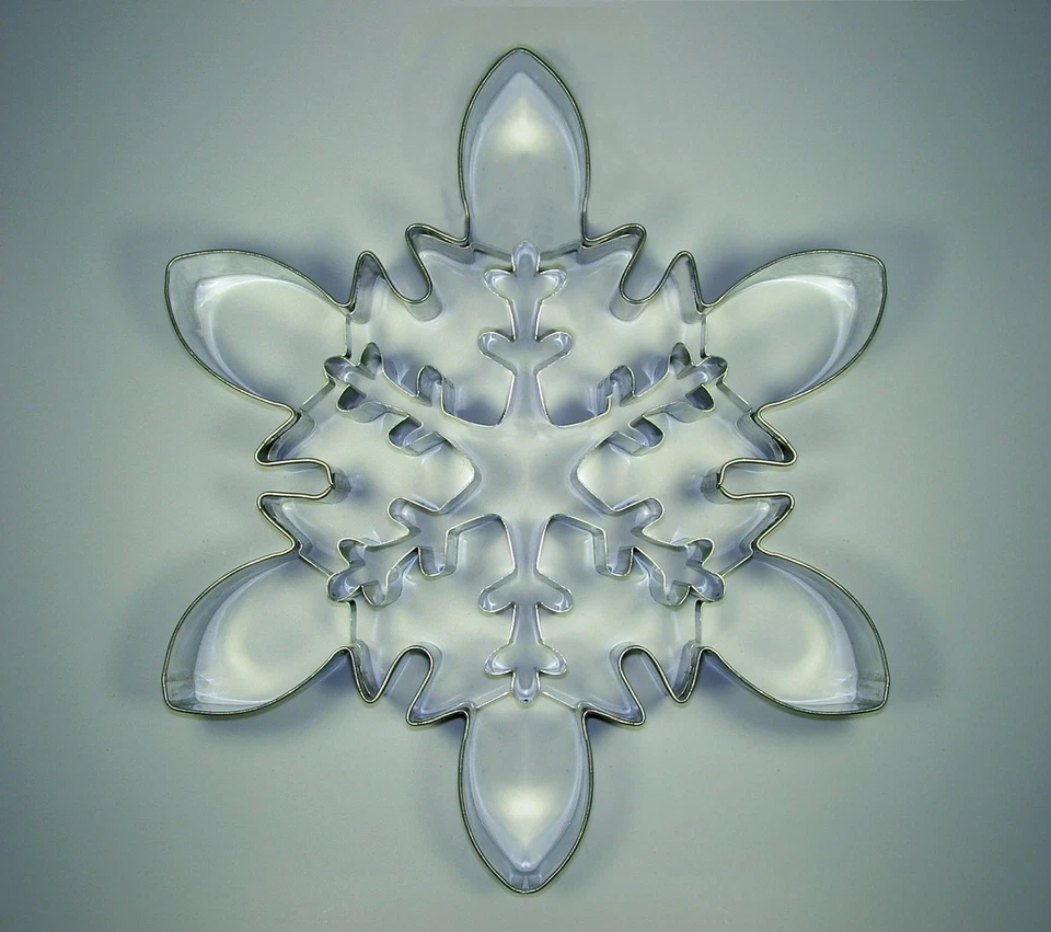 Ausstecher/Ausstechform "EISKRISTALL" 20 cm XXL - Kristall, Schneeflocke - Bild 1 von 1