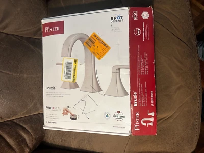 Pfister Bruxie 8 in. Adjustable Widespread Double Handle Bathroom Faucet - Image 1 of 4