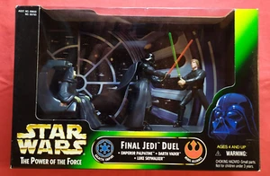 STAR WARS THE POWER OF THE FORCE FINAL JEDI DUEL - PALPATINE  DARTH VADER  LUKE - Foto 1 di 5