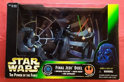STAR WARS THE POWER OF THE FORCE FINAL JEDI DUEL - PALPATINE  DARTH VADER  LUKE - Immagine 1 di 4