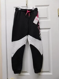 Justice Girls Collection X Colorblock Jogger-Black-Medium (8-10)-NWT - Picture 1 of 4