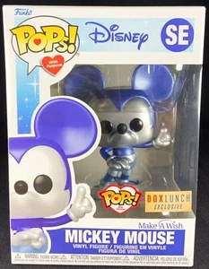 Pop Cave 2023 VAULTS - DISNEY: MICKEY MOUSE BoxLunch Exclusive SE METALLIC BLUE - Bild 1 von 10
