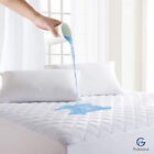 Waterproof Quilted Mattress Protector Fitted Bed Topper Cover Hotel Quality