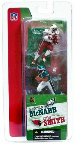 Donovan McNabb Philadelphia Eagles Emmitt Smith Arizona Cardinals Mini McFarlane Cover