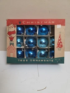 11 Adornos Navideños Vintage Fantasía Vidrio Verde Polonia Años 60 Leer Diferentes - Imagen 1 de 6