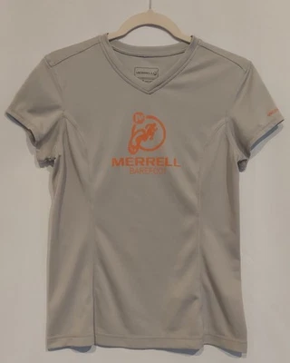 Merrill Barefoot Womens Gray Opti-Wick UPF Sun Protection T-Shirt Size Medium - Image 1 of 4