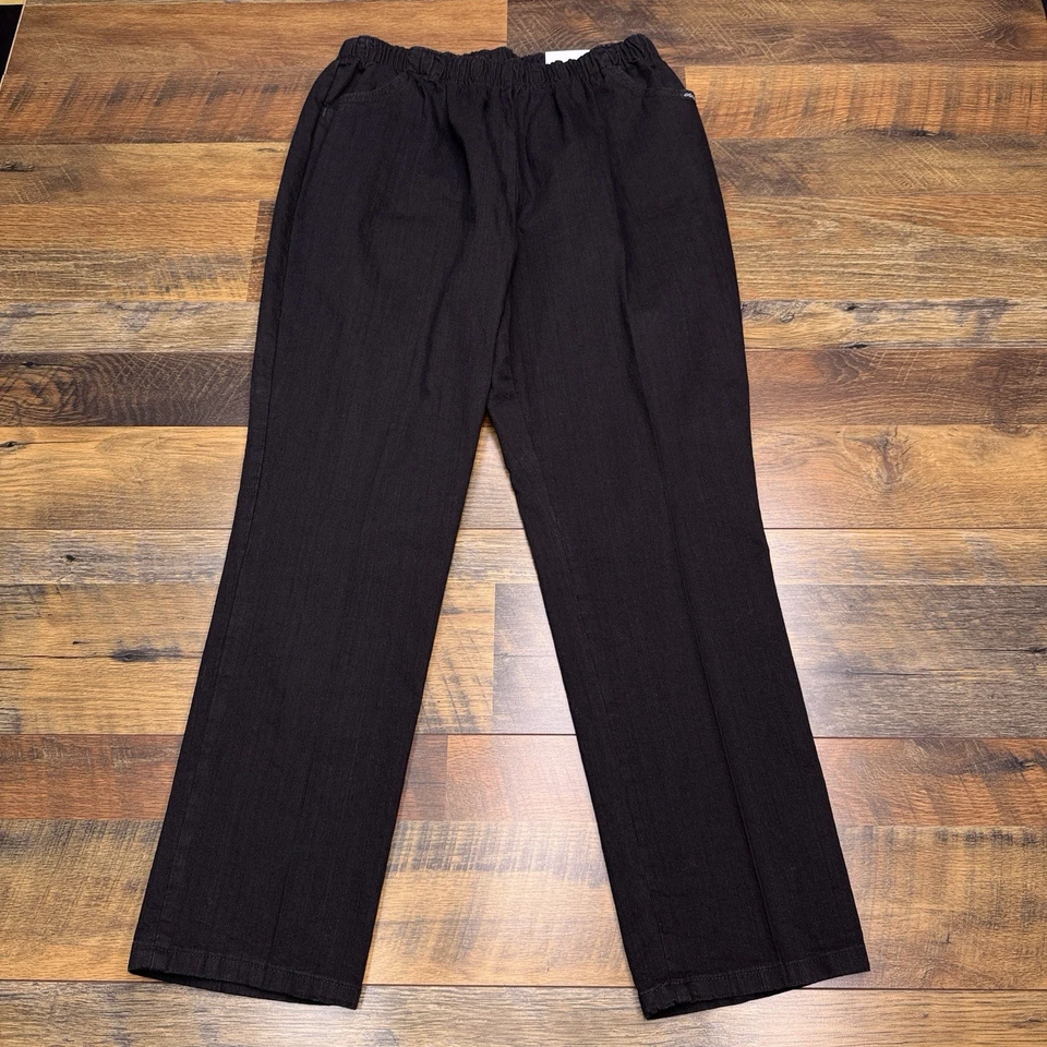 Chic Comfort Collection Pantalones Pull On 16 Petite Cintura Elástica de tiro alto Nuevos Foto 1 de 4