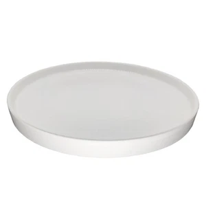 Ceramic Plant Saucer 8 inch White Planter Water Drip Trays for Indoor Plants ... - Picture 1 of 7