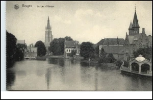 BRUGES Brügge Flandern Belgien ~1910/20 Lac D`Amour - Picture 1 of 1