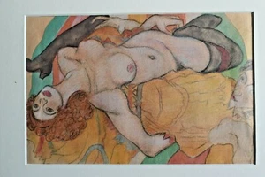 Mitte 20th C Bleistift/Aquarell. Avantgarde Akt - Bild 1 von 6