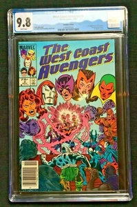 West Coast Avengers #2 Canadian Edition 1st App of the Blank CGC 9.8 2101627023 - Picture 1 of 2