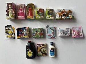Mixed Lot Of 22 Zuru Mini Brands Toys And Some Food Items