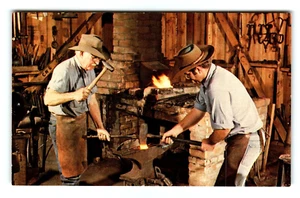 Postcard AZ Pioneer Arizona Living History Museum Blacksmith Shop Phoenix - Picture 1 of 2