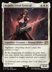 MTG - Beatrix, Loyal General - Final Fantasy - FIN - Picture 1 of 1