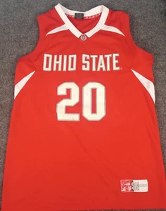Ohio State Trikot Buckeyes Herren Medium Basketball Nummer 20 Silver Knight - Bild 1 von 12