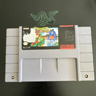 Super Mario World 2: Yoshi's Island for Super Nintendo SNES *Tested and Working* - Image 1 of 2