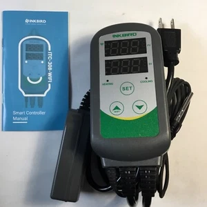 Controlador de temperatura INKBIRD ITC-308 2 etapas toma termostato calefacción WIFI - Imagen 1 de 6