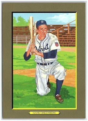 Tarjeta 1993 Hank Greenberg Tigers Moments Great Pérez Steele sin firmar/5000 Ex Foto 1 de 3