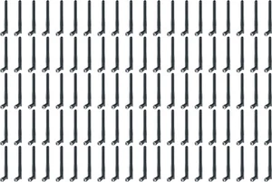 Lot 100 pièces : antenne RP-SMA WiFi 2,4 GHz 5 GHz routeur/carte sans fil/PC/stéréo/WLAN - Photo 1/9