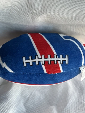 Buffalo Bills New Nickelodeon NFL Rush Zone Plush Football NWT Cover